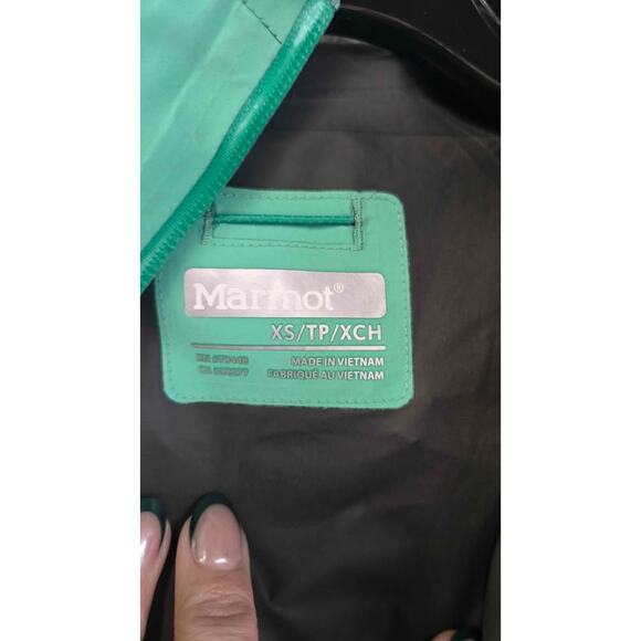 ​Marmot Women's Knife Edge GORE-TEX Paclite Rain Jacket - Double Mint - Picture 5 of 7